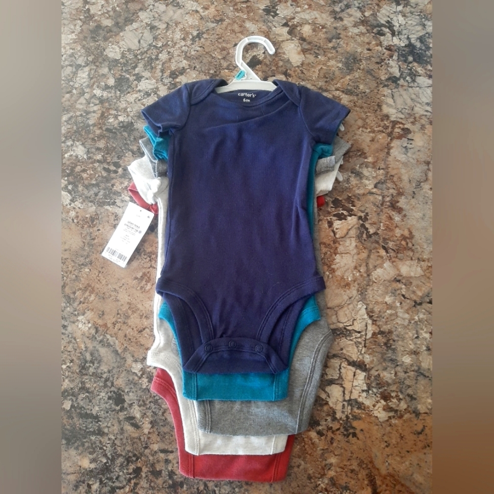 Nwt 6m carter's colored onsie